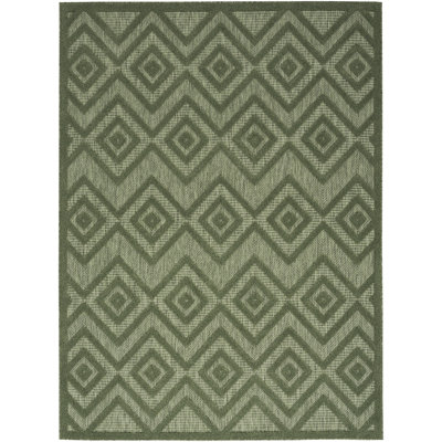 Konstantia Geometric Indoor/Outdoor Area Rug
