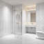 8 Pack PVC Marble-textured Wall Panels-133901156