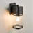 Modern Black Outdoor Wall Sconce With Dusk To Dawn-554181496