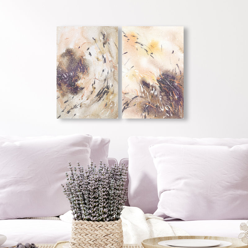 Floating Autumn Set Set by Oliver Gal, 30"H x 20"W, Gallery Wrapped