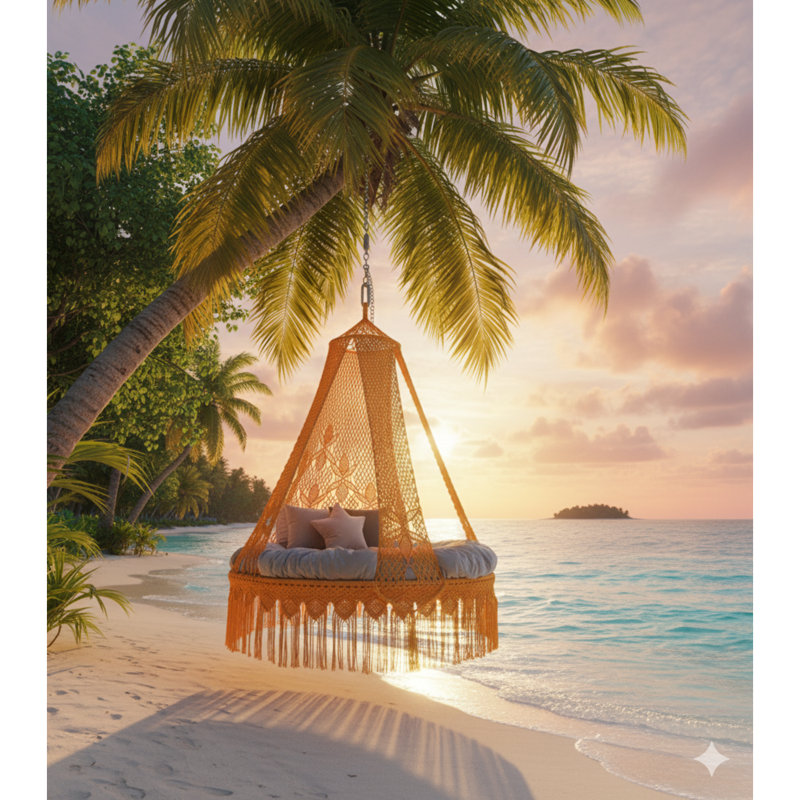 Porch Swing with Canopy