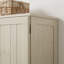 Armoire de rangement haute 72,4 "avec 8 portes et 4 tablettes, bibliothèque, salon, cuisine, salle à manger et armoire de rangement autoportante