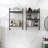 3 Tier And 2 Tier Bathroom Shelves Metal, Wood Hanging Storage Bookshelf