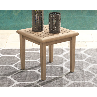 Gundrath Solid Wood End Table