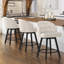 Tabouret de comptoir pivotant 25,98 po Drish-61294219