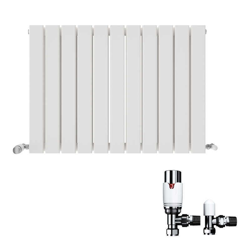 iBathUK Radiator White, 600cm H x 605cm W x 70cm D, 2