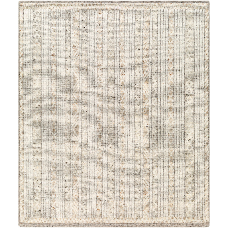 Samarkand Wool Striped Area Rug, Rectangle 10' x 14'