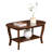 Carbin 36" Oval Coffee Table with Shelf-181487805