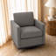 Fauteuil rembourré pivotant-399768912