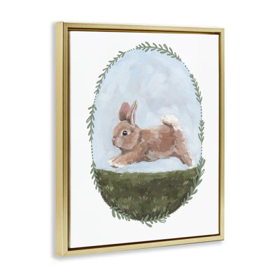 The Goodness of Spring Floating Frame, design by Sara Baker