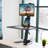 Mount-It Electric Standing Desk Converter, Tabletop Stand Desk w/ Monitor Mount, 28" Wide Platform