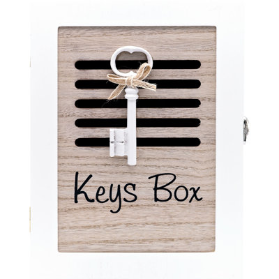 Ouray Manufactured Wood Wall Organizer with Key Hooks