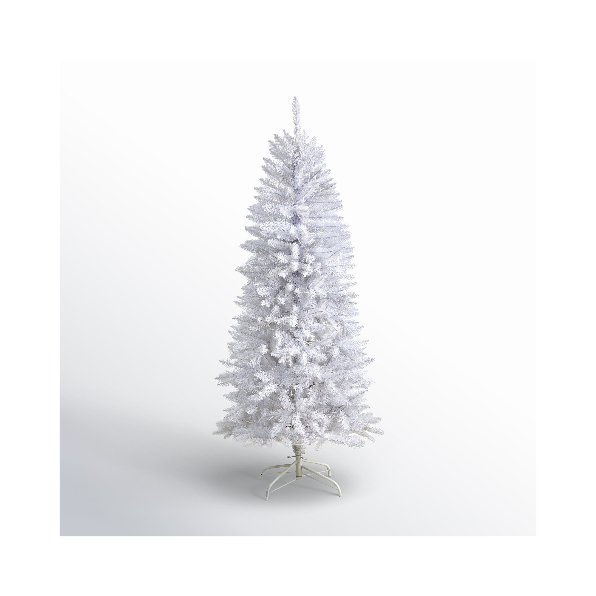 Lighted Artificial Fir Christmas Tree, 5'