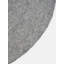 Round Solid Colour Wool Hand Woven Shag Area Rug-40308154