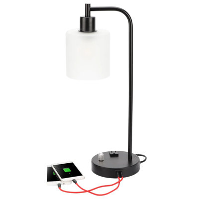 Industrial Small Bedside Table Lamp