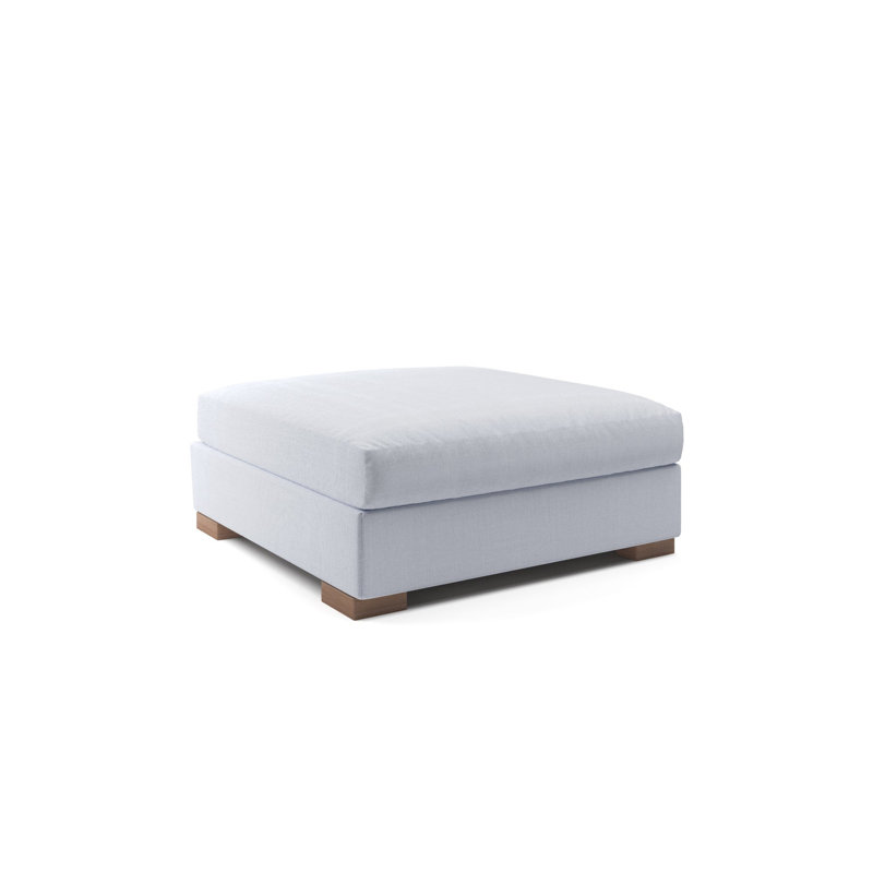 Perfect Ottoman, White