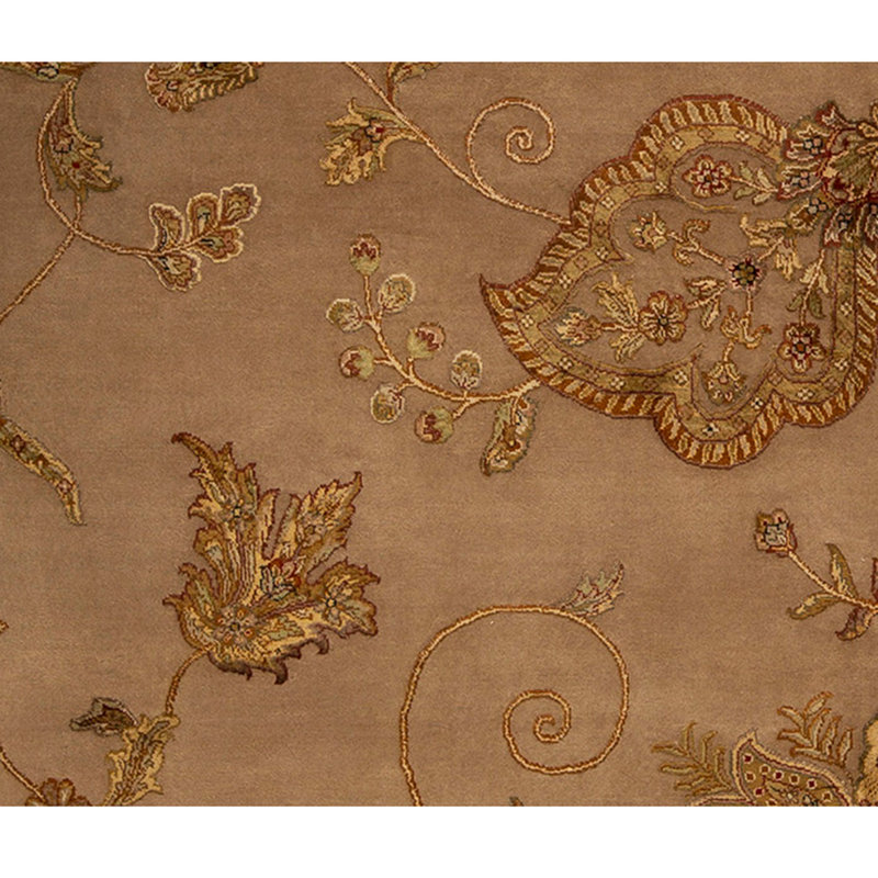 Tapis rectangulaire noué à la main