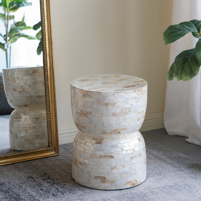 Tabouret décoratif en bambou