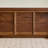 Simple Rectangular Black Walnut Dining Table Set-110434389