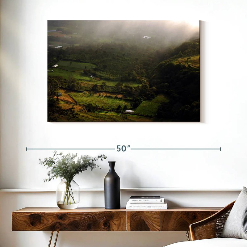 Ravi Volcan Baru Fields, 26" H x 39" W