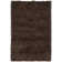 Tapis brun foncé Arae