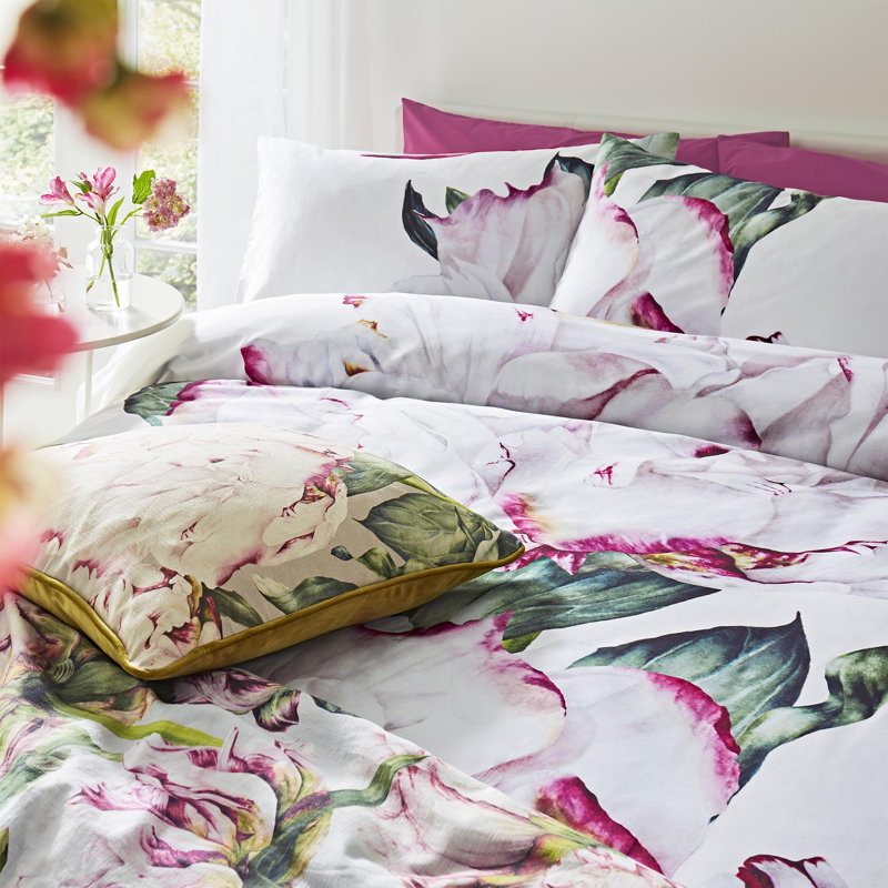 Parcevall Peony Bedset, Double - 2 Standard Pillowcases