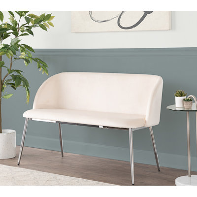 Banc moderne avec dossier