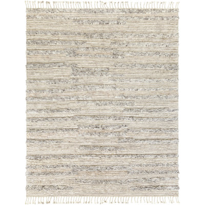 Timi Wool Area Rug in Beige