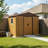 8 ft. x 4 ft. Outdoor Metal Storage Shed with Window & Foundation-123384471-123384469