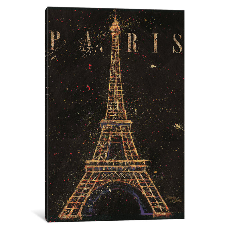 «Cities at Night I», art textuel sur toile tendue, H 60 po x l 40po x P 1,5 po, Toile tendue, Pas de tapis
