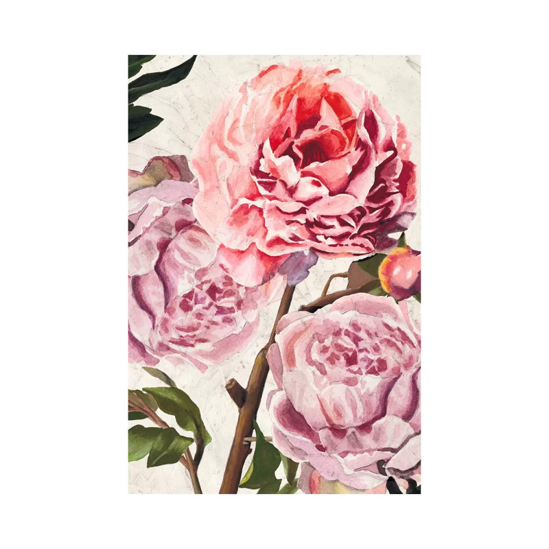 Colossal Floral by Naomi McCavitt - Wrapped Canvas Painting, 66.04 cm H x 45.72 cm W x 1.91 cm D