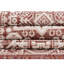 Tapis intérieur / extérieur rouge rouille en polypropylène tissé à la machine Archange-614639865