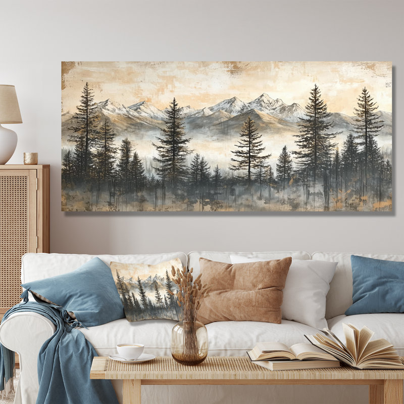 Gerarde - Landscapes Wall Art, H 28 po x l 60 po, Toile tendue, Ne s’applique pas