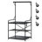 4-Tier 3D Printer Stand With Charing Station & Lockable Wheels