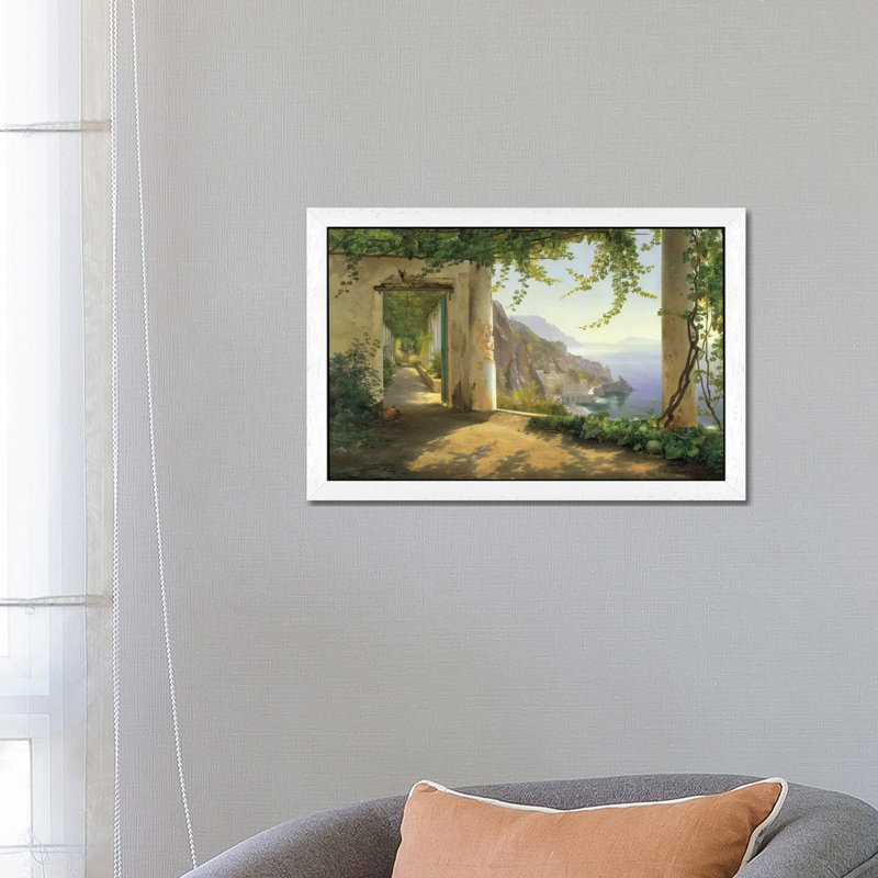 Print, 101.6 cm H x 66.04 cm W, White Floater Framed