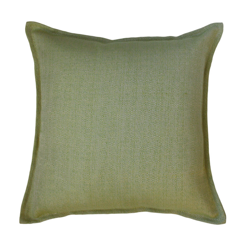 Ansley Square Pillow Cover, 43 x 43 cm, Soft Green