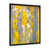 Impression noire sur toile encadrée sélectionné