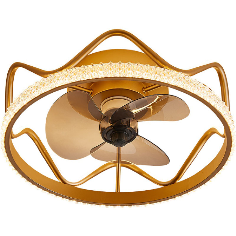 Stokes 28cm Ceiling Fan with LED Lights