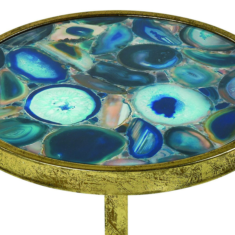 Sutcliffe Glass Top End Table