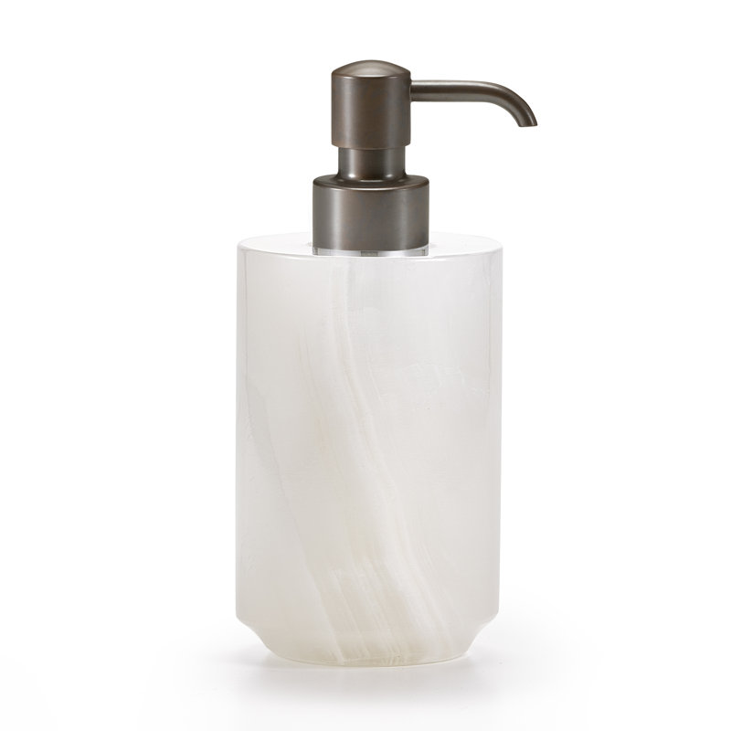 Hielo Soap Dispenser, Matte Bronze