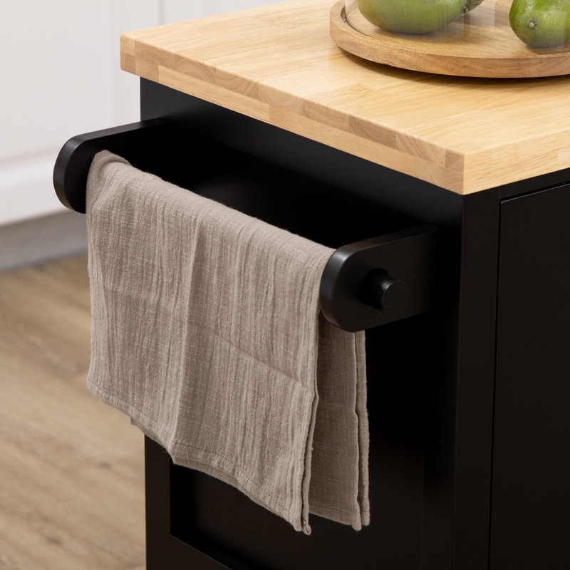 Kitchen Island, Black