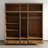Topazio 86.7" Armoire with Adjustable Shelves, Hanging Rod-3671030