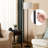 Floor Lamp For Bedroom, 3 Color Temperature LED Floor Lamp With Pull Chain Switch, Modern Standing Lamps For Living Room, Office, Kids Room, Reading(Bulb Included, White Shade)-546508258-546508280