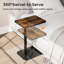 Adjustable Swivel C-side Table with Height Control-115842972