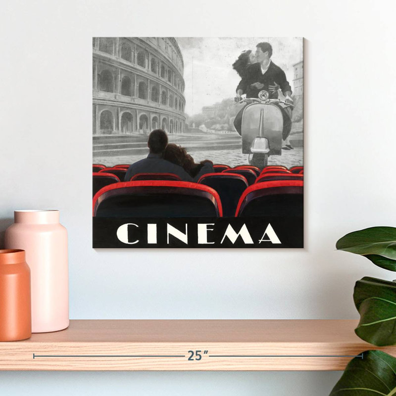 Tergel Cinéma Roma, H 16 po x l 16 po
