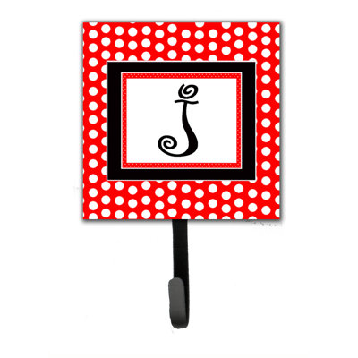 Crochet mural pois à points monogramme