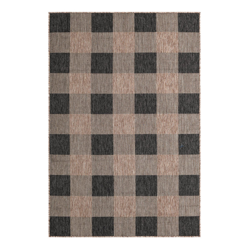 Tapis intérieur / extérieur Talih, Rectangle 5 pi 3 po x 8 pi