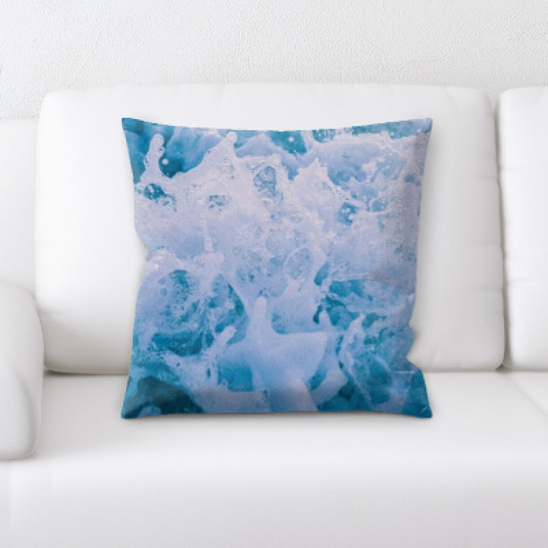 Microsuede Throw Pillow