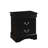 Garibald 2 - Drawer Solid Wood Nightstand, Traditional Night Stand-2125086362