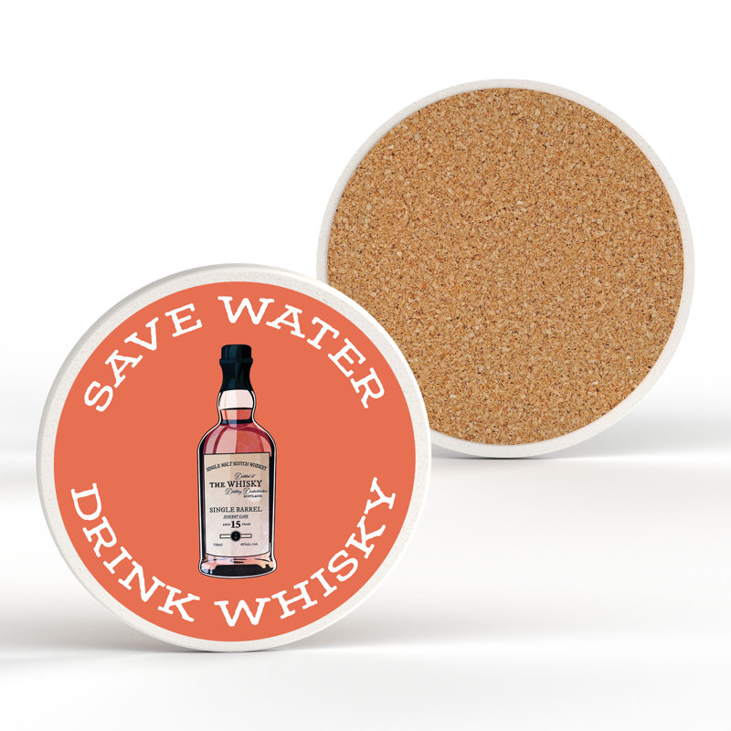 Kana Ceramic Round 1 Piece Coaster
